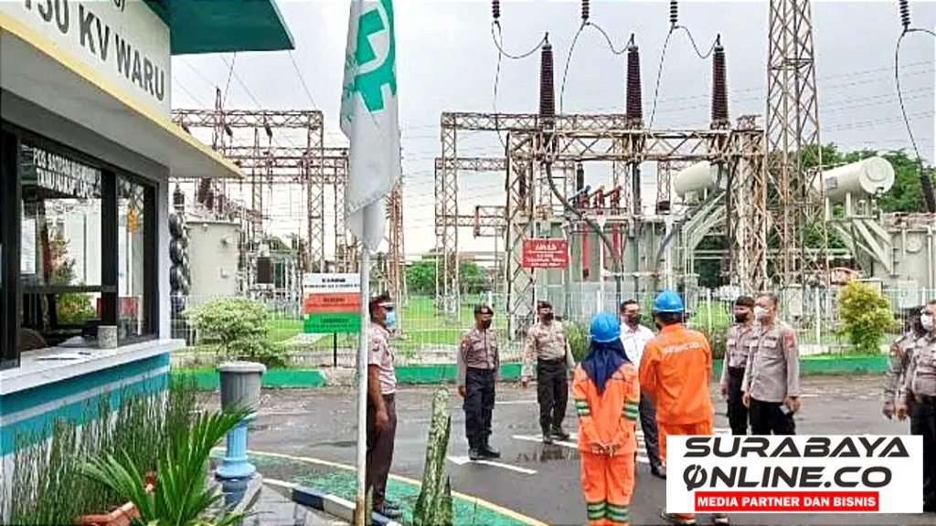 Polisi Sidoarjo Perketat Pengamanan PLN UIT Taman Jelang KTT G20