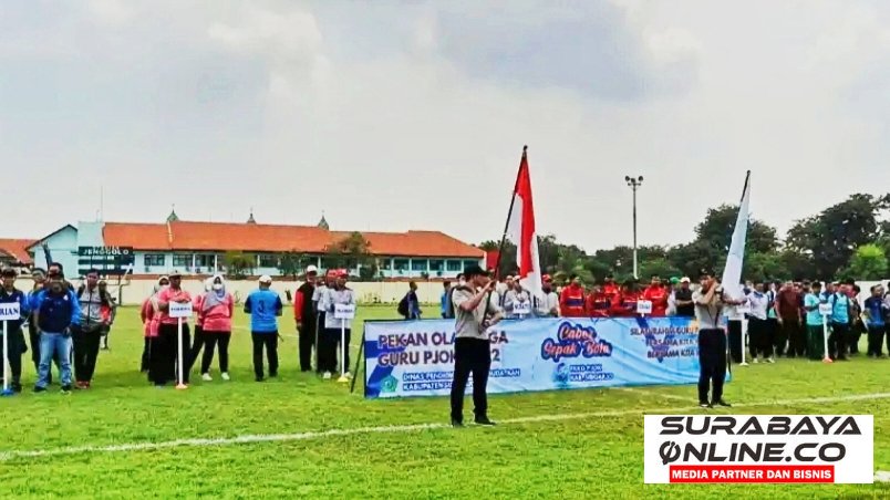 POR Guru PJOK Kedua Telah Dibuka, Bupati Sidoarjo : Utamakan Sportivitas dan Persaudaraan