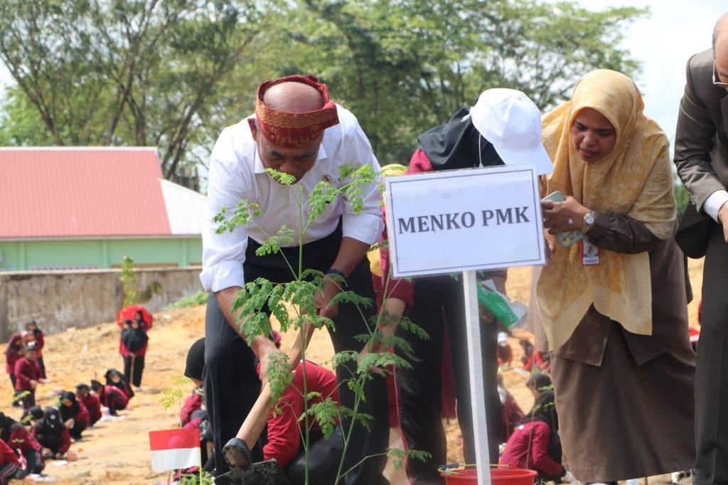 Stunting, Mahasiswa Tanam Seribu Pohon Kelor.