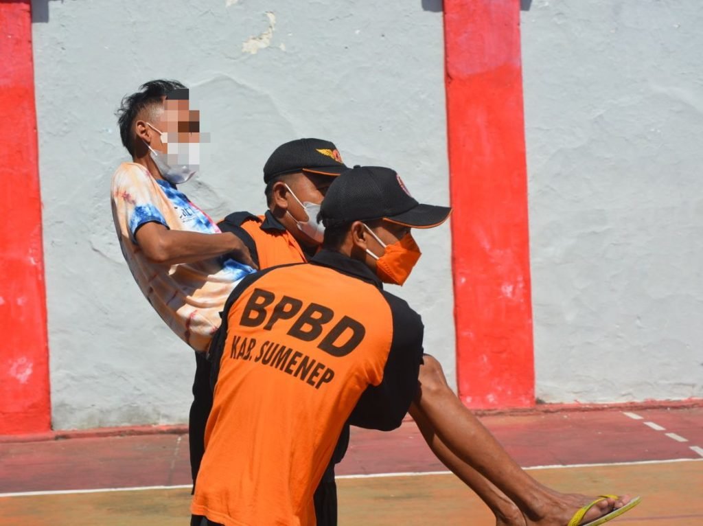 Pegawai dan WBP Rutan Sumenep Lari Berhamburan Keluar Tahanan