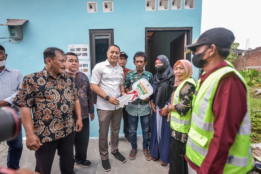Akhir Tahun 2022, Hampir 900 Unit Rumah Tidak Layak Huni Warga Surabaya Diperbaiki Dalam Program Dandan Omah