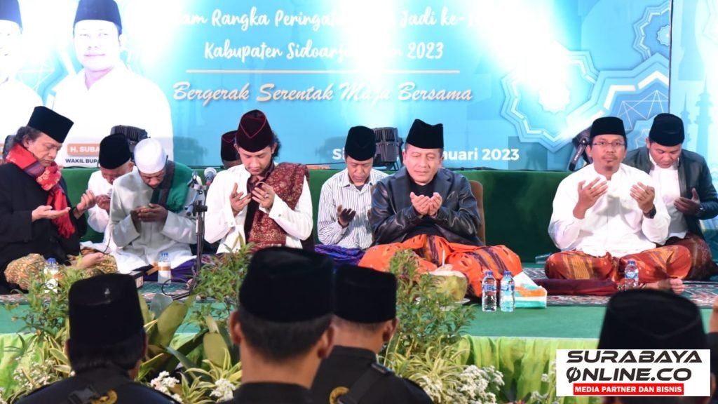 Peringati Hari Jadi Kabupaten Sidoarjo, Rutin Gelar Semaan Al Qur’an Jantiko “Mantab” Jumat Wage