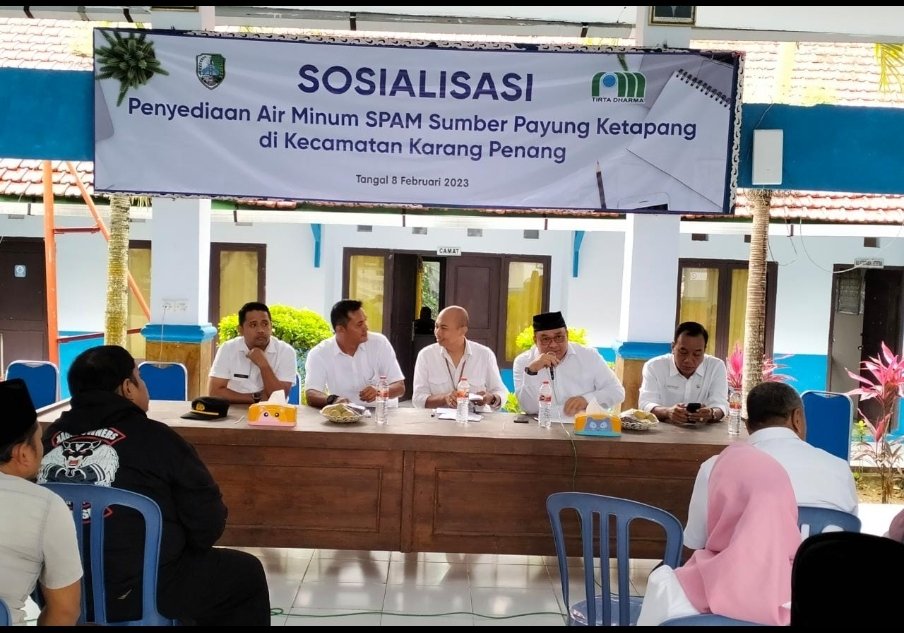 Gerak Cepat, PDAM Sampang Lakukan Sosialisasi SPAM Sumber Payung Karang Penang