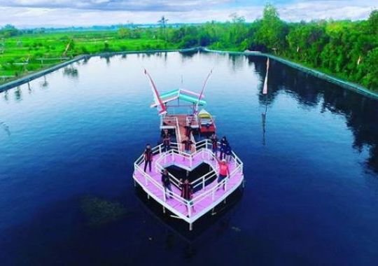 Konsep Baru Wisata Telaga Kermata Sumenep Akan Dilengkapi Tempat Mancing