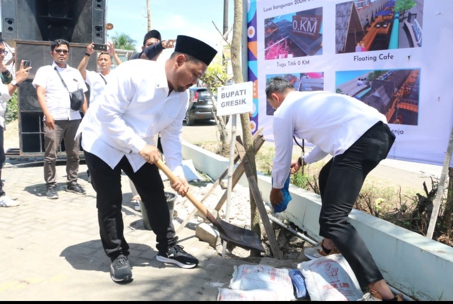 PWI Tanam 250 Pohon, Dukung Program Lestari Nawa Karsa Gresik