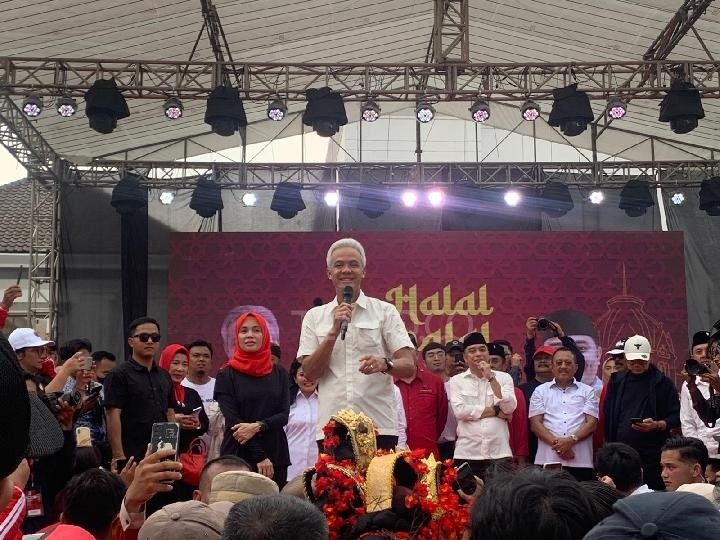 Ini Tiga Pesan Ganjar Pranowo kepada Pelaku UMKM di Surabaya