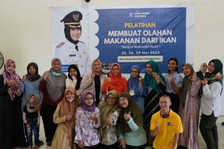 Pemkot Mojokerto Beri Pelatihan Olahan Ikan