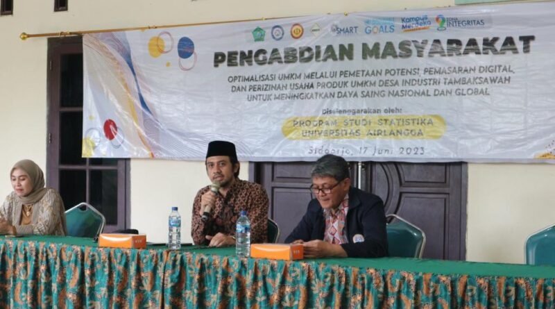 FST Unair Dorong UMKM Desa Tambak Sawah Naik Kelas