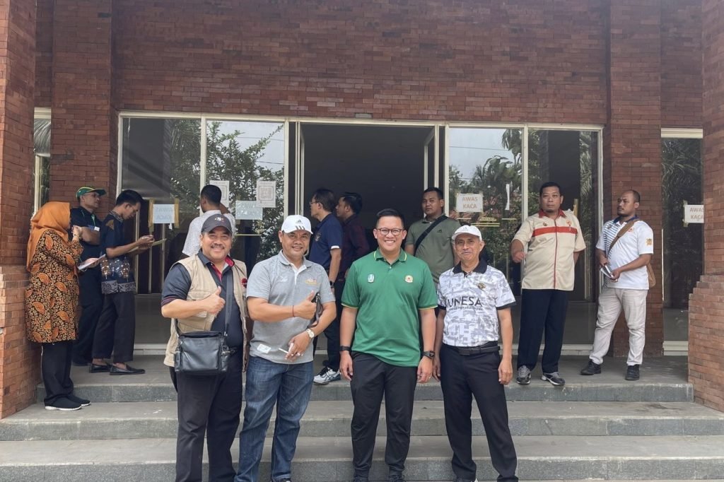KONI Jatim Meninjau Kesiapan Porprov Kab. Mojokerto