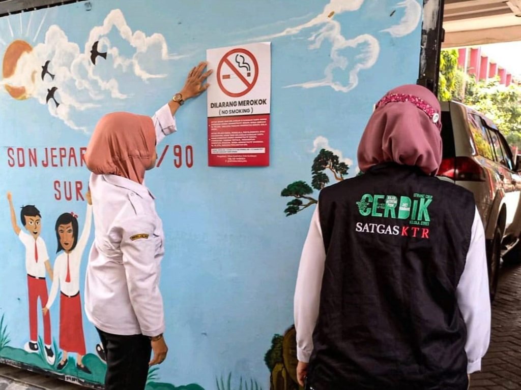 Satgas KTR Kota Surabaya Ciptakan Lingkungan Bebas Rokok dan Dorong Pola Hidup Sehat