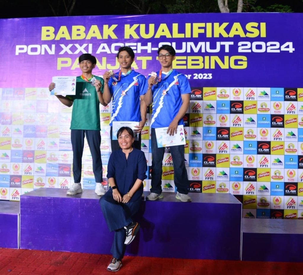 Panjat Tebing Jatim Juara Umum BK-PON 2024 Aceh – Sumut