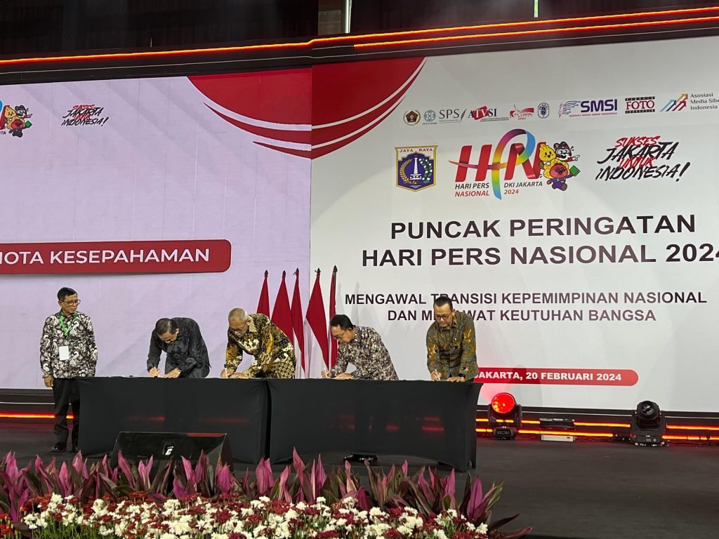 GAPKI Bersama PWI Lakukan Penandatanganan Kerjasama Pelatihan Jurnalistik