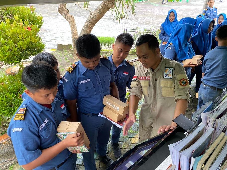 Kurangi Risiko Bencana, SMKN 1 Mejayan Gelar SPAB