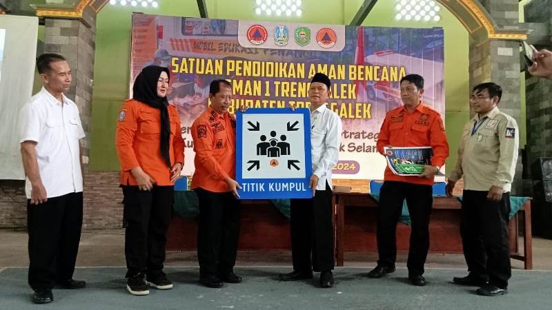 Sering Terkena Banjir, SMAN 1 Trenggalek Ikut SPAB