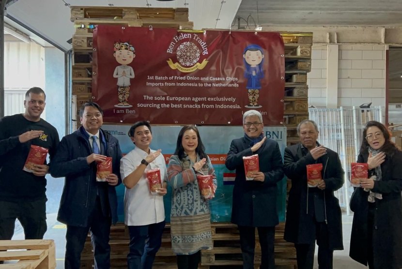 BNI Bawa UMKM Sidoarjo Ekspor Keripik Singkong ke Belanda