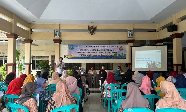 BPJS Ketenagakerjaan Krian Jemput Bola Kepesertaan UMKM Balongbendo