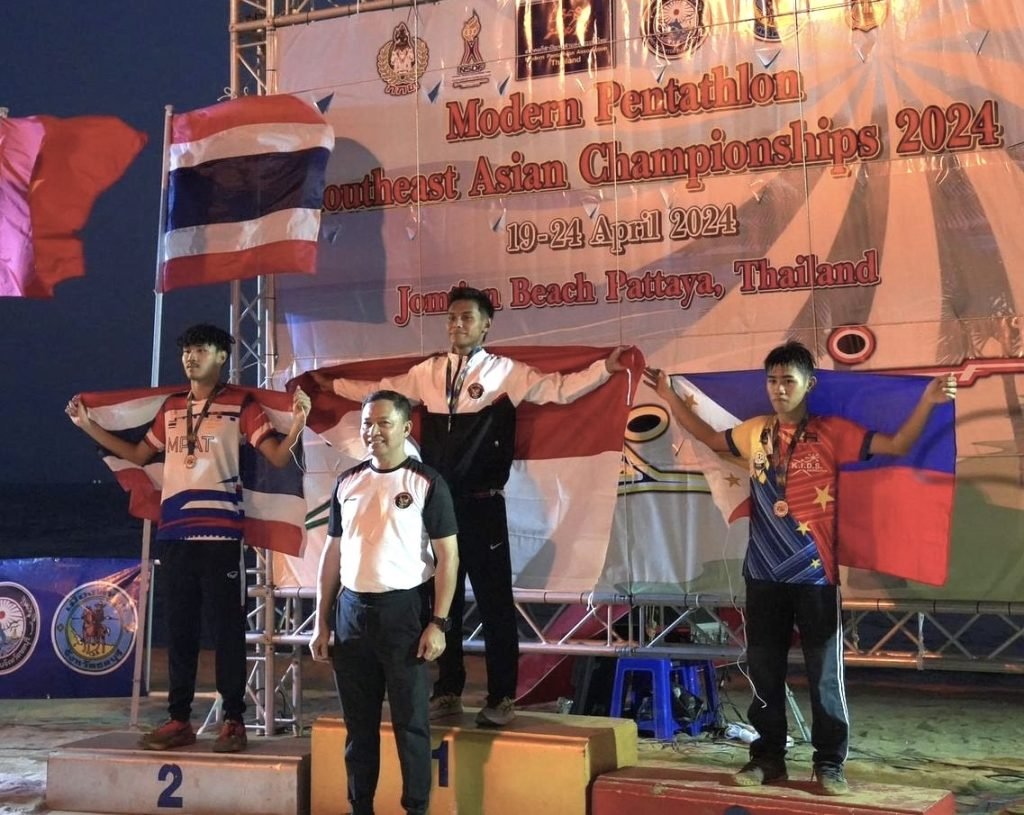 Mahasiswa Unesa Sabet Emas Raih Emas Pentathlon Southeast Championship