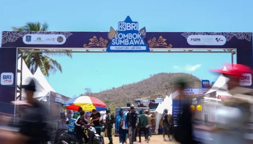 Meriahkan Perhelatan MotoGP Mandalika, BRI Gelar Lombok Sumbawa Nusantara Fair 2024