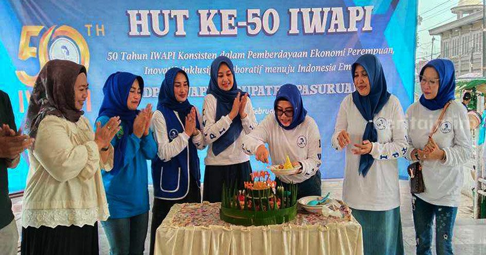 IWAPI Kabupaten Pasuruan Rayakan HUT ke-50 dengan Bazar Sembako Murah dan Cek Kesehatan Gratis