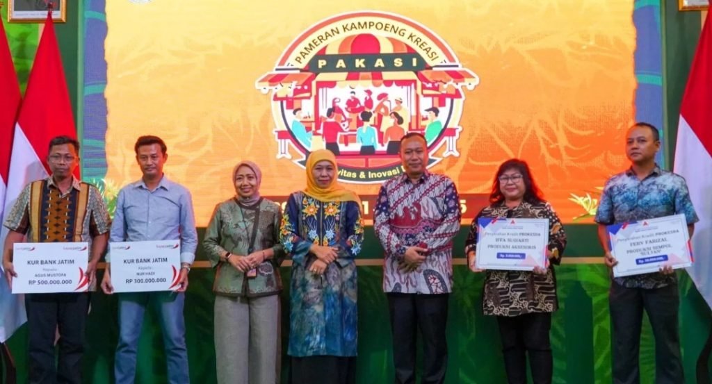 Dukung UMKM, Bank Jatim Salurkan KUR di Pameran Kampoeng Kreasi 2025