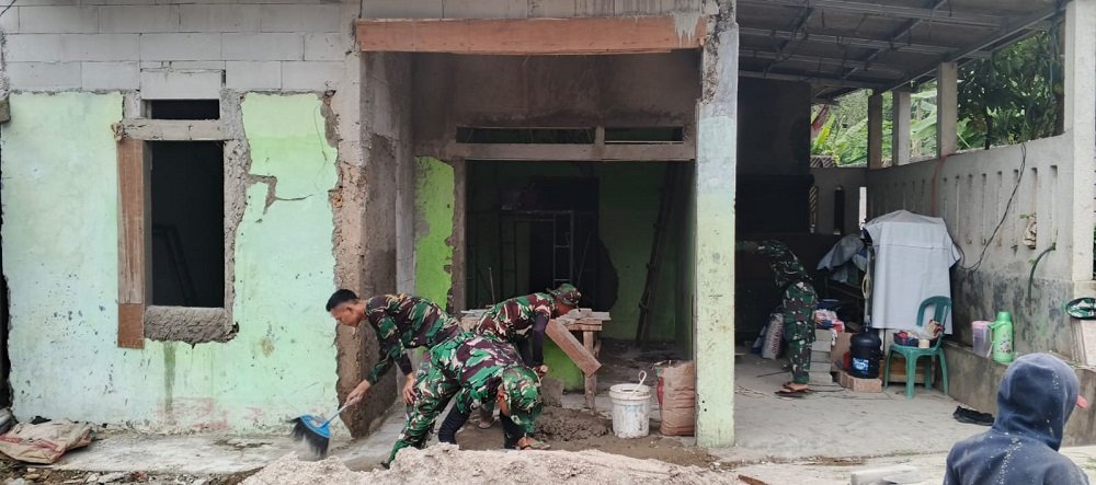 TMMD 124 di Depok: Sinergi TNI dan Warga Bangun Rumah Layak Huni