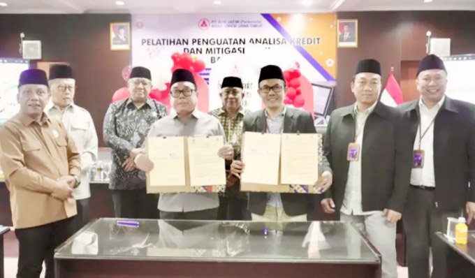 Bank UMKM Jatim Gandeng Baznas Perkuat Pemberdayaan UMKM Hingga ke Pelosok Jawa Timur