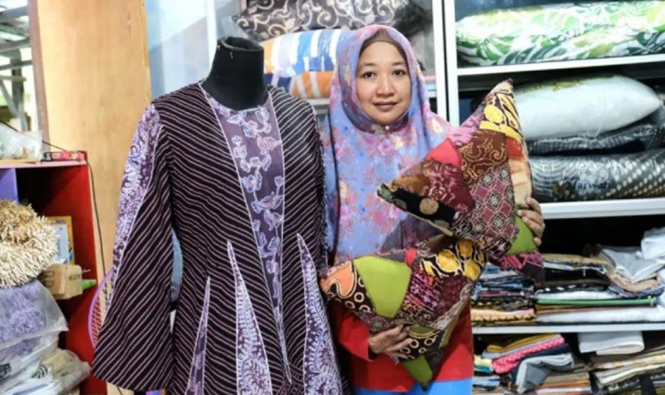 UMKM Binaan Rumah BUMN Semen Gresik yang Ubah Limbah Batik Jadi Produk Bernilai Tinggi