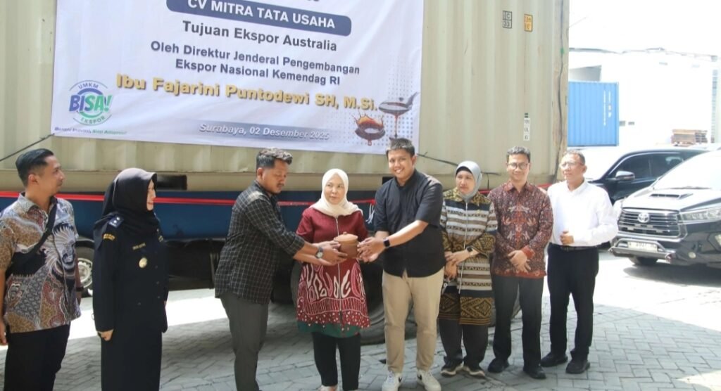 UMKM Mojokerto Tembus Pasar Australia, CV Mitra Tata Usaha Ekspor Perdana Molase