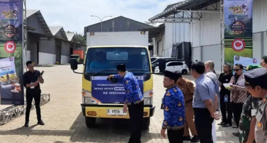 Distribusi Beras Sintanur Bondowoso Tembus Ritel Modern
