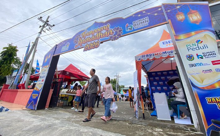 Sinergi PLN dan Rumah BUMN Perkuat UMKM Lokal Lewat Kampoeng Ramadhan 2026