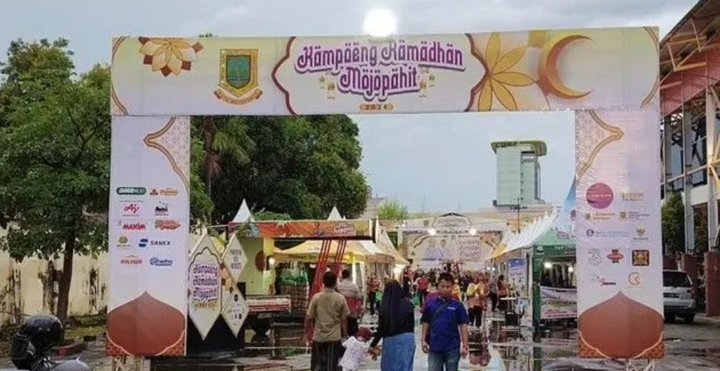 130 UMKM Ramaikan Kampoeng Ramadhan Mojopahit 2026 di Mojokerto