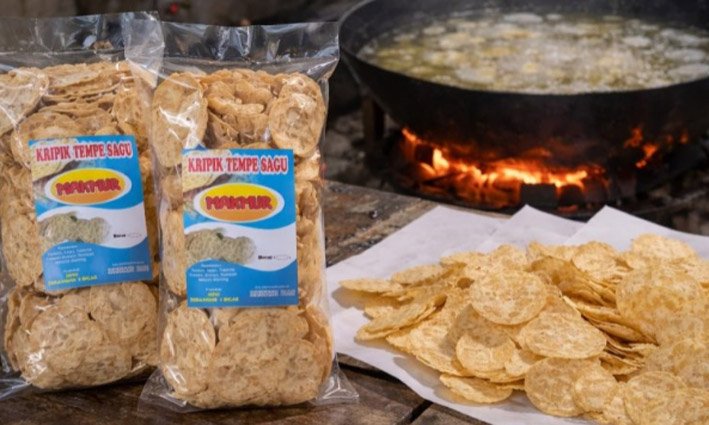 UMKM Keripik Tempe Sagu Panen Cuan di Lebaran, Produksi Naik hingga 3 Kali Lipat