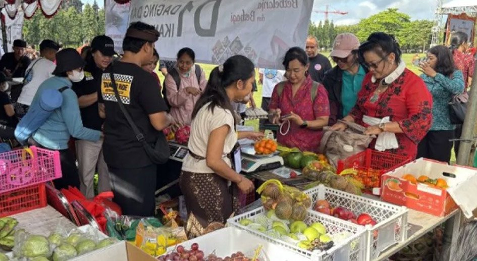 Pasar Rakyat Bali Targetkan Transaksi Rp500 Juta untuk Petani dan UMKM