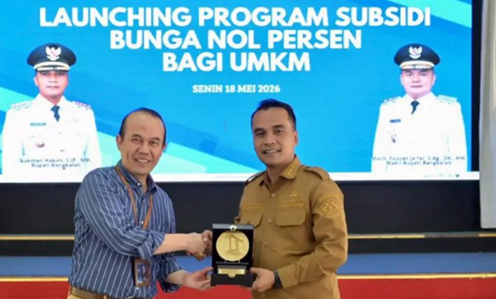 Bank UMKM Jatim Luncurkan Kredit Bunga 0 Persen untuk UMKM Bangkalan
