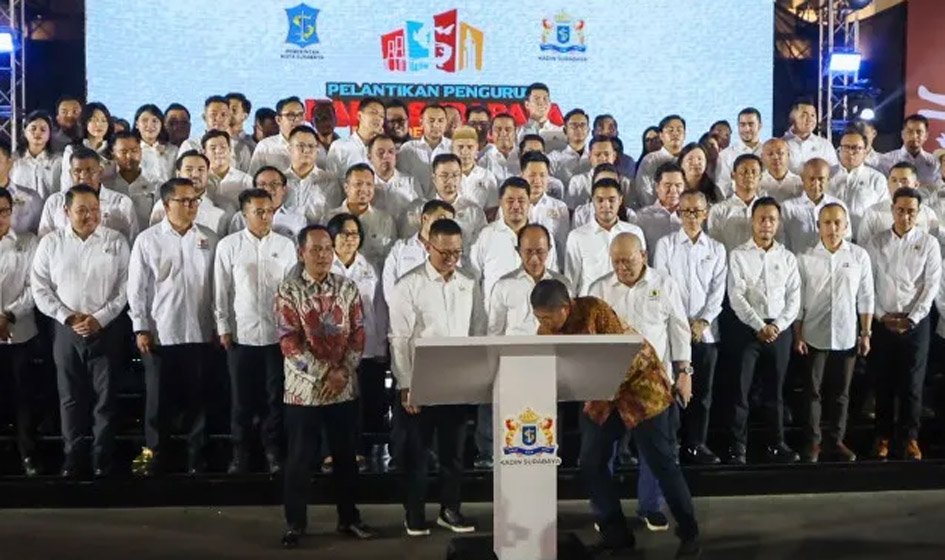 Kadin Surabaya Resmi Dilantik, Ali Affandi Fokus Perkuat UMKM dan Ekonomi Inklusif