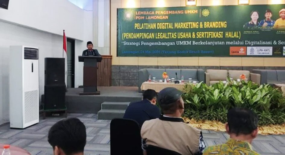 PDM Lamongan Dorong UMKM Naik Kelas Lewat Digitalisasi dan Sertifikasi Halal
