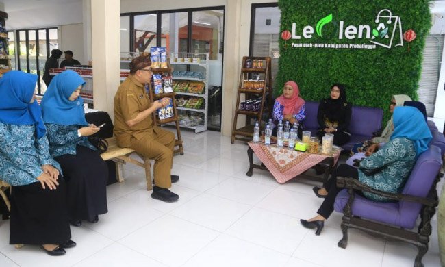 Dekranasda Kabupaten Probolinggo Dorong UMKM Naik Kelas Lewat Kunjungan ke Le Olena