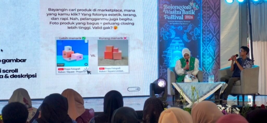 UMKM Bojonegoro Belajar Foto Produk Premium dengan Smartphone di BWBF 2026