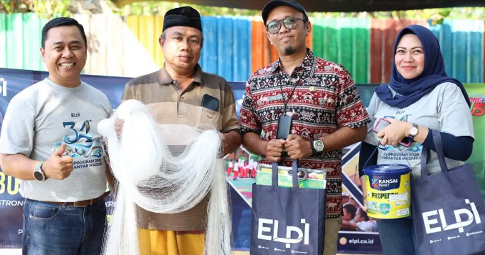 Program ESG ELPI Bantu UMKM, Nelayan, dan Sekolah di Bangkalan