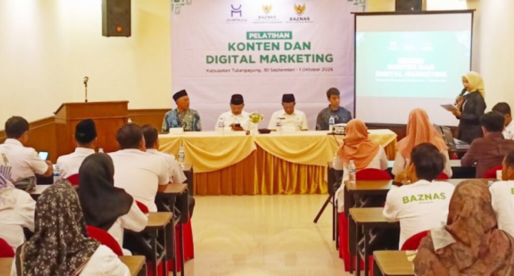 BAZNAS Tulungagung Dorong Mustahik Naik Kelas Lewat Workshop Optimalisasi Konten