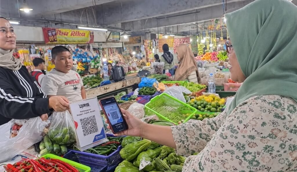 BRI Sediakan WiFi di Pasar Keputran Surabaya untuk Dukung Transaksi QRIS